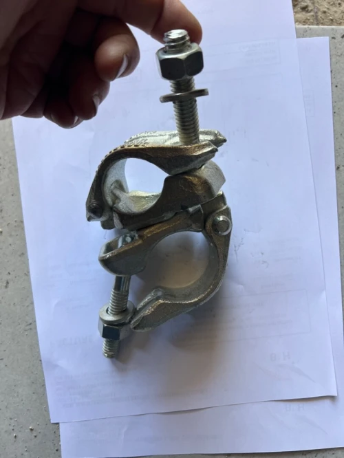 Collier échafaudage 