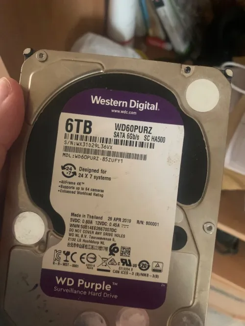 Disque Dure WD 6T SATA 6gb/s