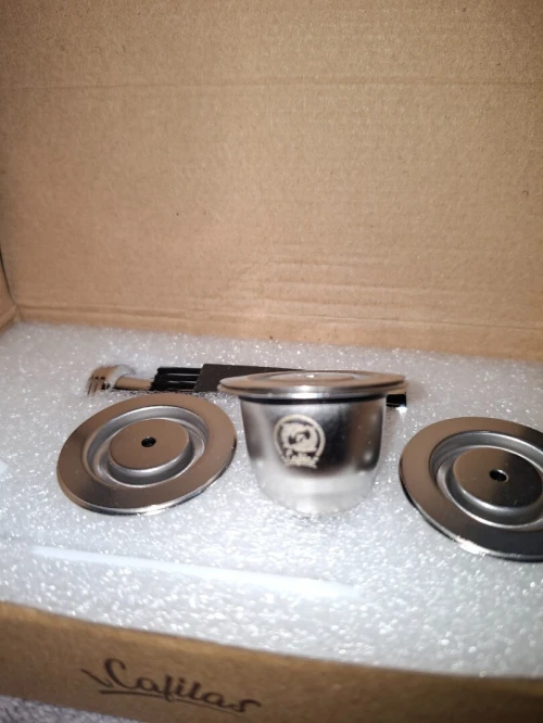Capsule nespresso rechargeable en inox