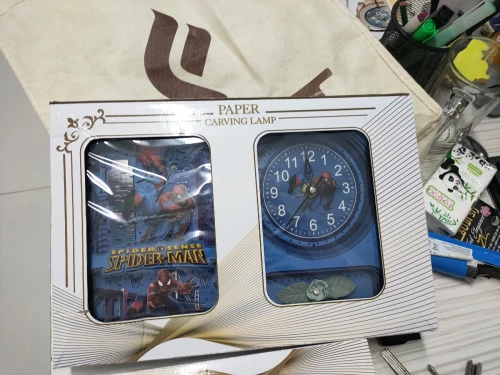 Veilleuse+horloge