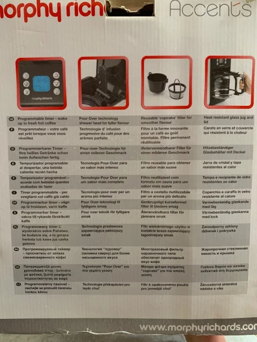 Cafetière Morphy Richards