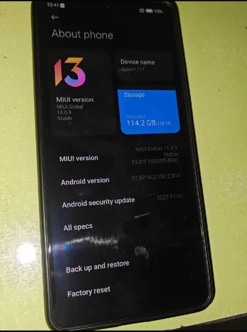  Xiaomi 11t
