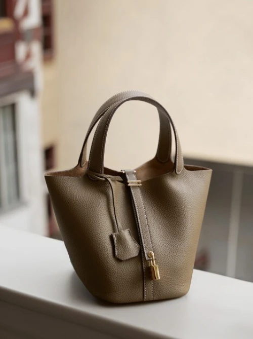 Sac seau panier femme cuir véritable nouvelle année 2026 à main pratique pour maman sac de mariée chic haut de gamme