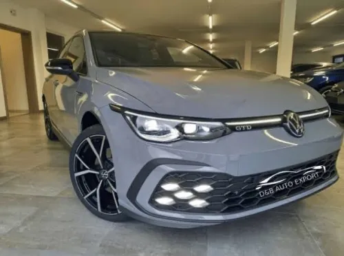 Pare choc avant vw golf 8 rline Gtd gti noir