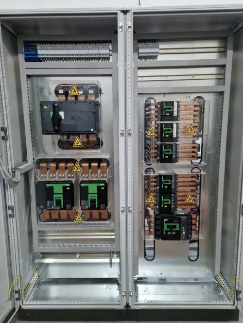Montage et câblage armoires électriques ( TGBT , automatisme, distribution, pompage , démarreur progressif, variateur de vitesse ..)
