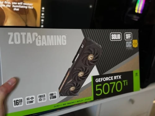 Carte graphique rtx 5070ti zotec solid sff