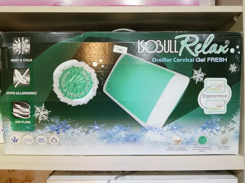 Oreiller Cervical ISOBULL Relax Uranus Gel FRESH  70x40 cm