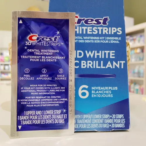 Promo !!! Bandes de Blanchiment Dentaire Crest 3D Whitestrips (Originales)