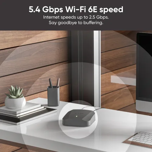 Routeur maillé Wyze Wi-Fi 6E Pro Tri-Band AXE5400 FTTH