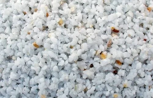 chaux éteinte et sable