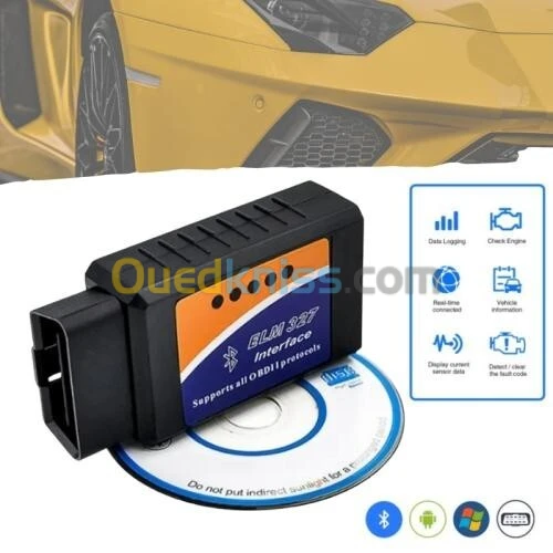 Outils de Diagnostic de Voiture, Scanner V1.5 OBD2, Bluetooth/wifi