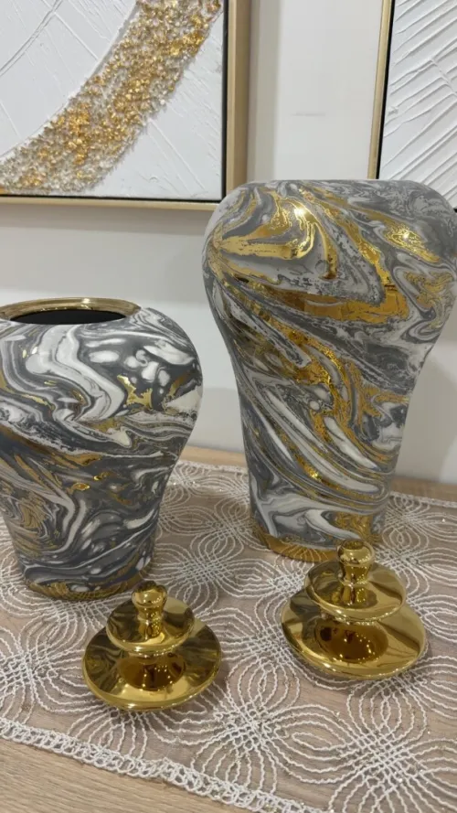 Jarre et vase luxe