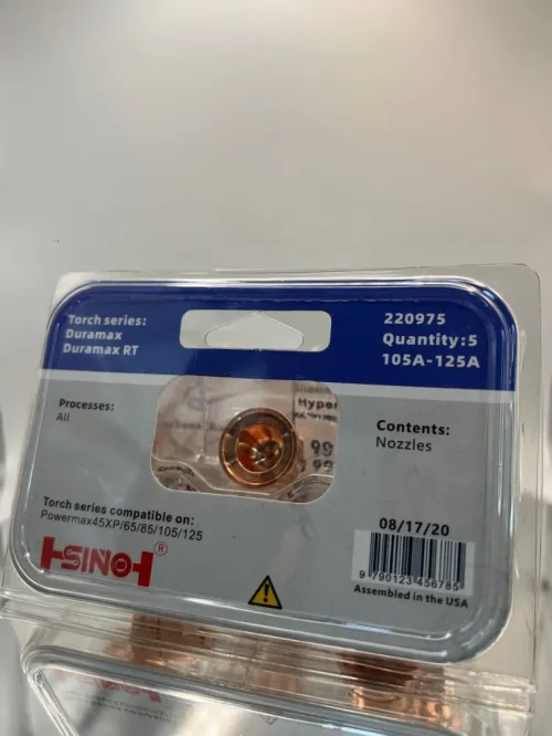 Hypertherm consommables 125A