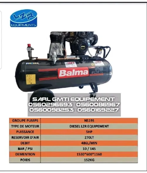 Compresseur a vis , secheur d'air , compresseur diesel , compresseur silencieux 