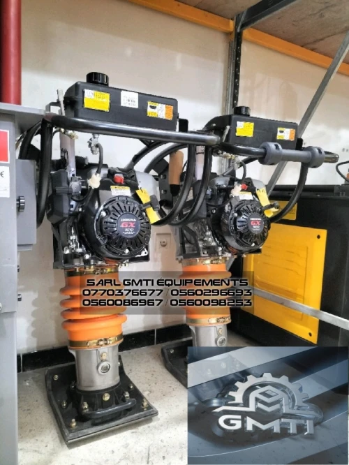 Dame sauteuse , compacteur diesel