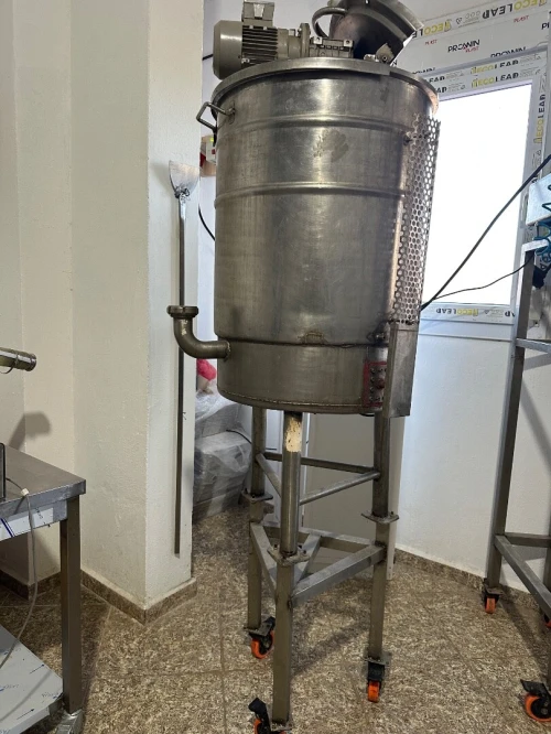 Mélangeur industriel double parois chauffant 200 L