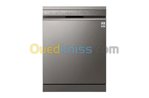 LG Lave-vaisselle LG 14 Couverts + 3éme tiroire | QuadWash | Steam | EasyRack | SmartThinQ