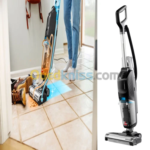 Aspirateur CrossWave HF2 Multifonction 3en 1 Aspiration Balai Poussière Sec /Nettoyeur Eau/Séchag