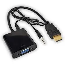 Adaptateur HDMI male To VGA Femlle plus Audio