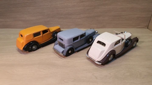 Voitures de collection, modèles réduits des années 30's SOLIDO 1:43, Rolls Royce, Renault, Packard