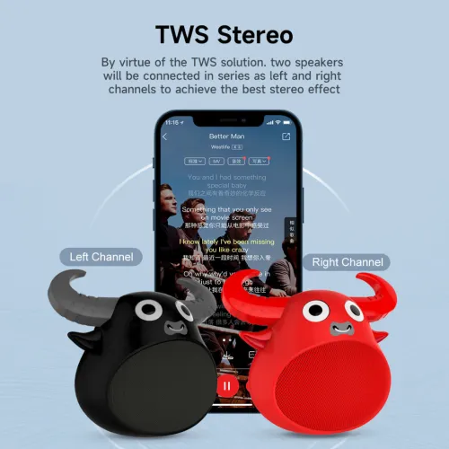 AWEI Y335 Portable Wireless Speaker | Mini Haut-parleur Sans Fil AWEI Y335