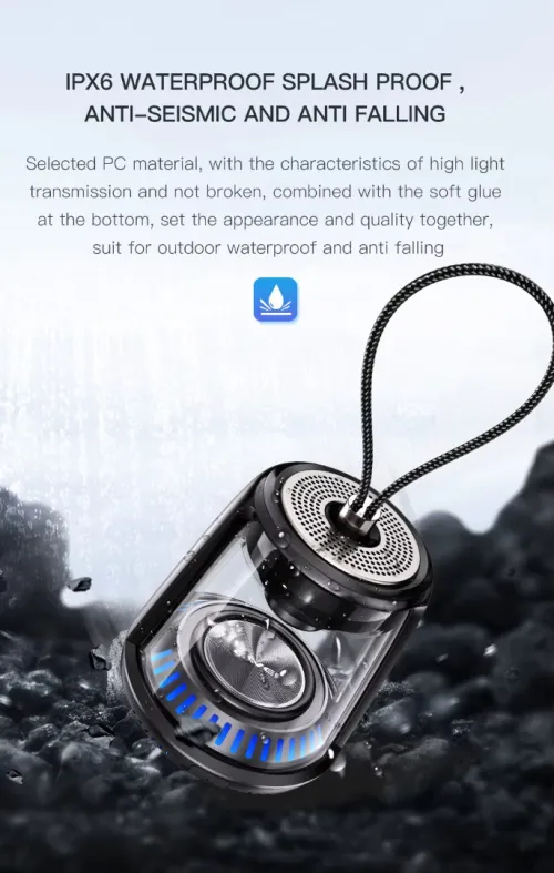 AWEI Y666 Mini Portable Outdoor Wireless Speaker | Haut-parleur Sans Fil Portable