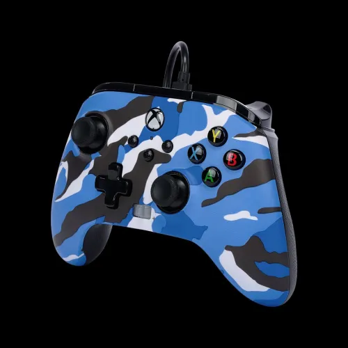 Enhanced Wired Controller for Xbox Series X|S | Xbox One | PC - Blue Camo
