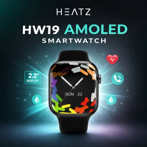 HEATZ HW19 AMOLED SMARTWATCH