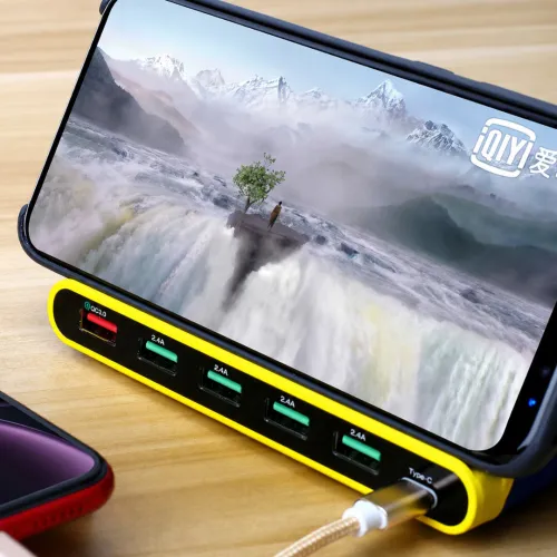 Mechanic iCharge 6 USB Smart Fast Charger NFC | Chargeur rapide 6 USB