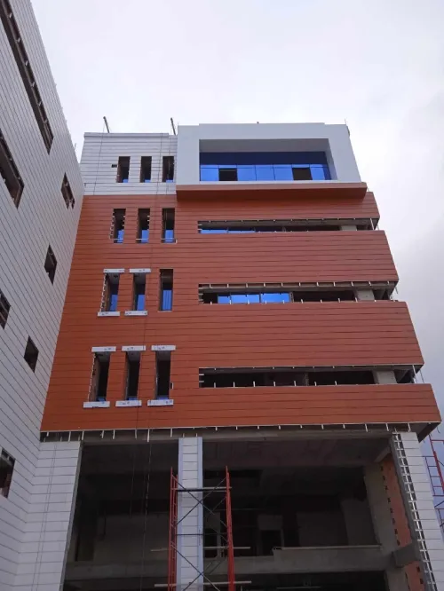 Alucobond mur rideaux séparation amovible 