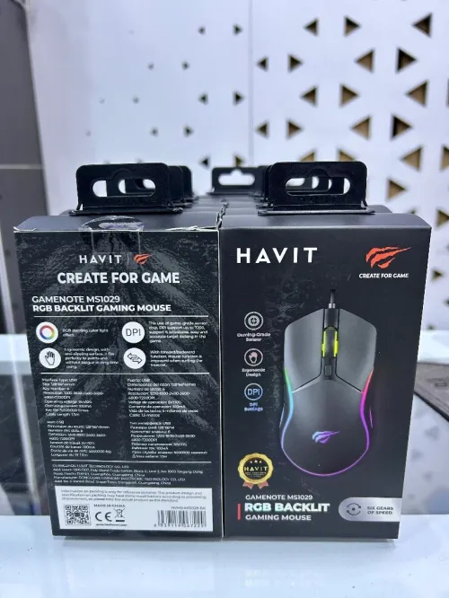 Souris Gaming Havit GameNote MS1029 USB RGB