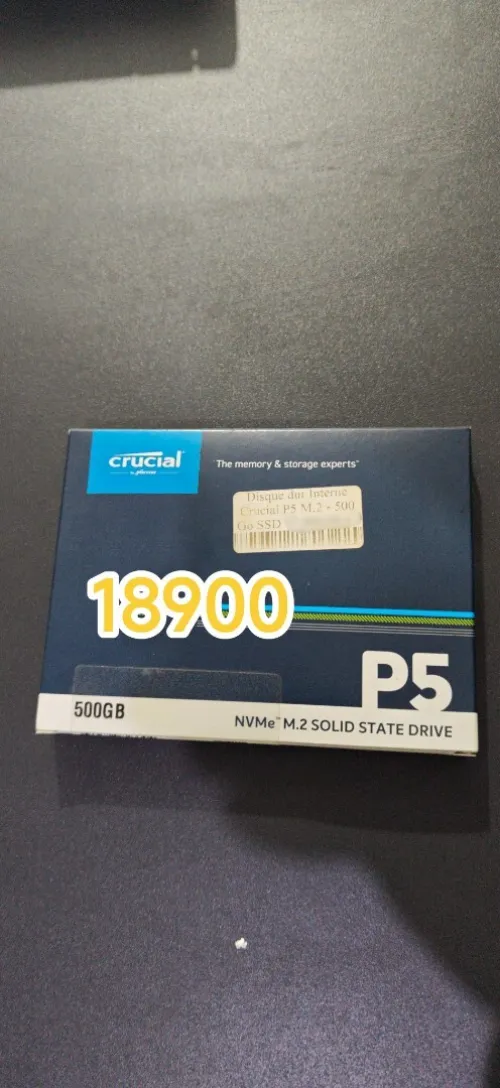 Disque SSD M2 NVMe Samsung Adata WD Crucial