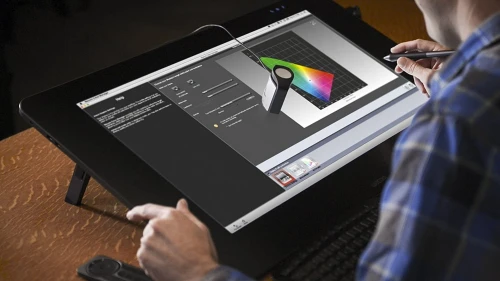 Wacom Colour Manager Sonde de calibration pour Cintiq 27QHD - Noir/Gris