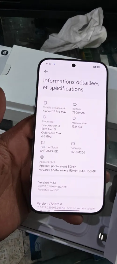 Xiaomi 17 Pro Max Rom Global 17 pro max