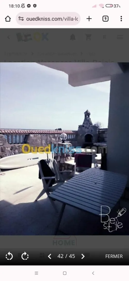 Location vacances Villa Béjaïa Toudja