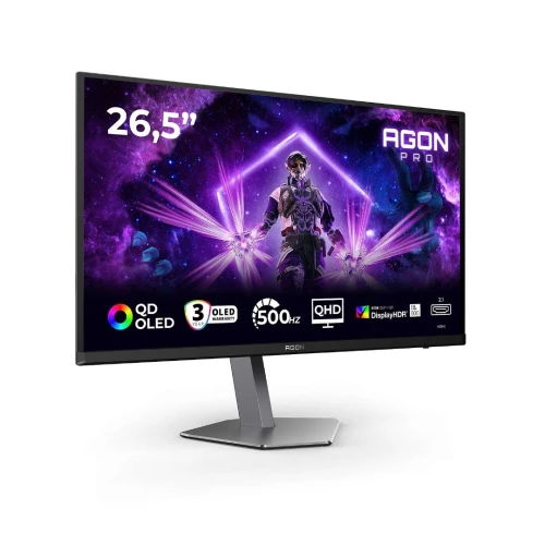 ECRAN AOC 27" Agon Pro AG276QKD2 WQHD, 500Hz, 0,03ms,, FreeSync
