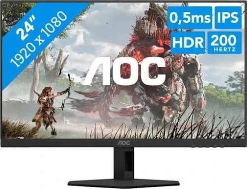 ECRAN AOC  24G4HRE  23.8'  FAST IPS    FHD 200HZ/0.5ms G-SYNC