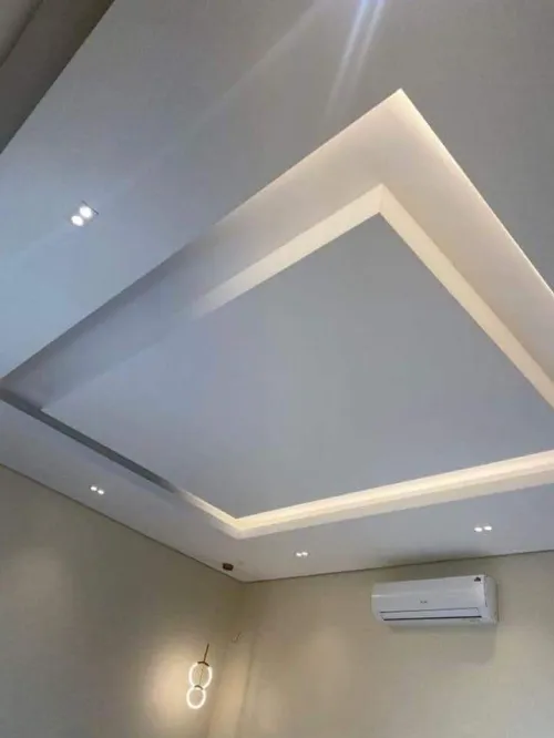 Faux plafond en placo platre