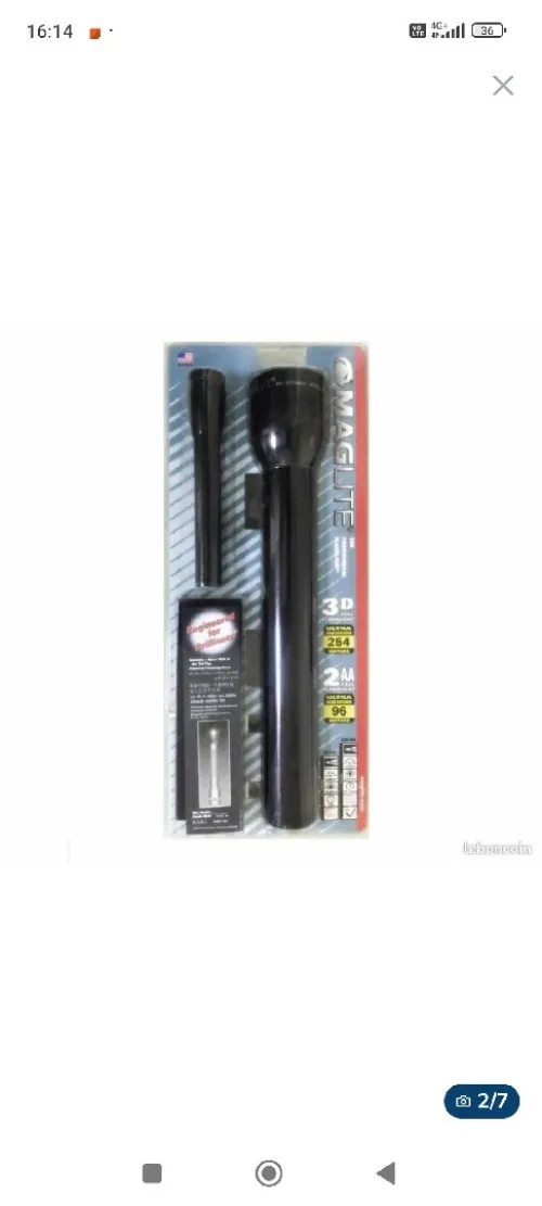 LAMPE MAGLITE PROFESSIONNEL