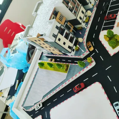 Maquette architecture et industriel 