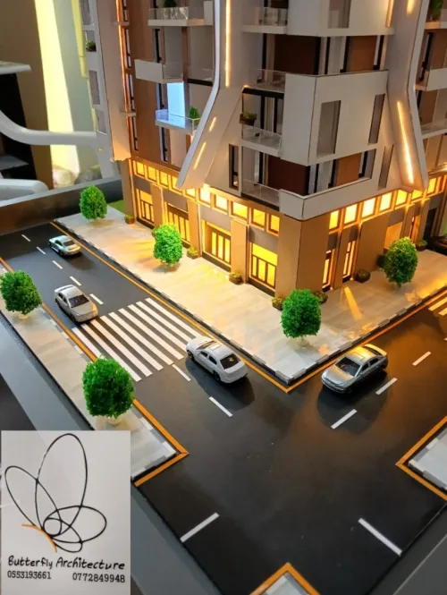 Maquette architecture et industriel 