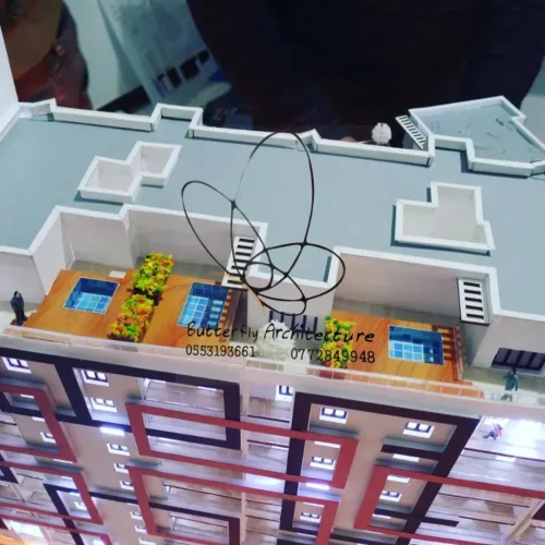 Maquette architecture et industriel 