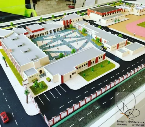 Maquette architecture et industriel 