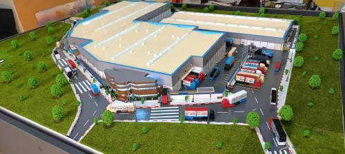 maquette  industrielle