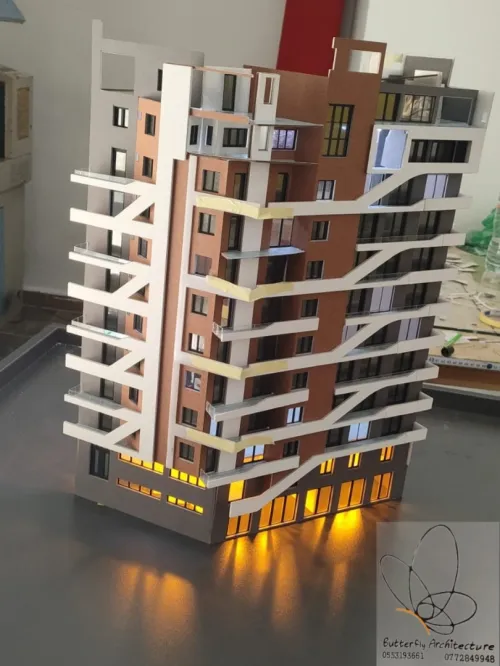 Maquette architecture 