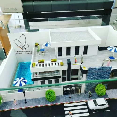 Maquette architecture et industriel 