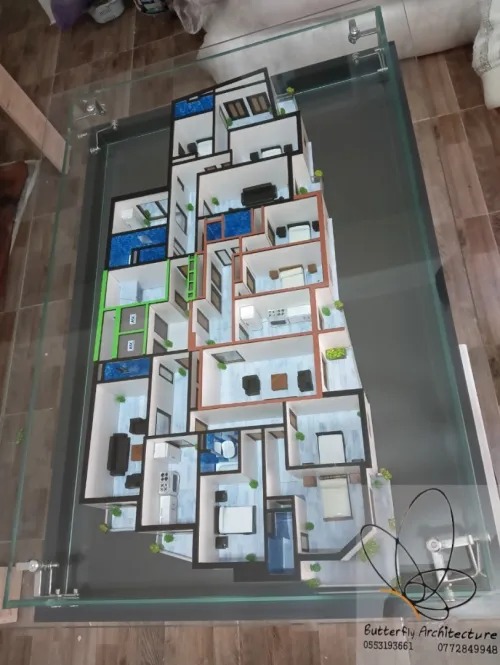 Maquette architecture 