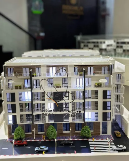 Maquette architecture et industriel 