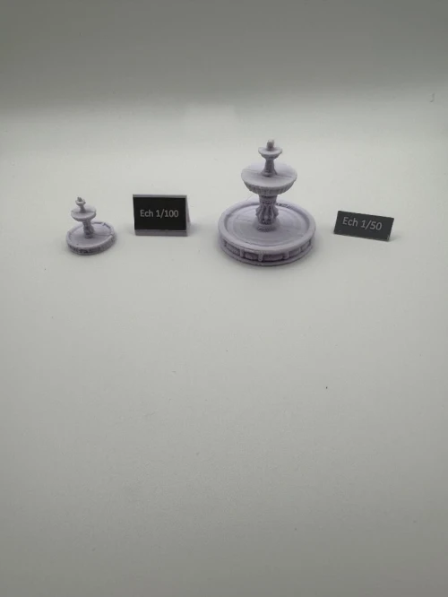 Furniture maquette architecture