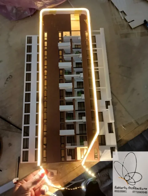 Maquette architecture et industriel 